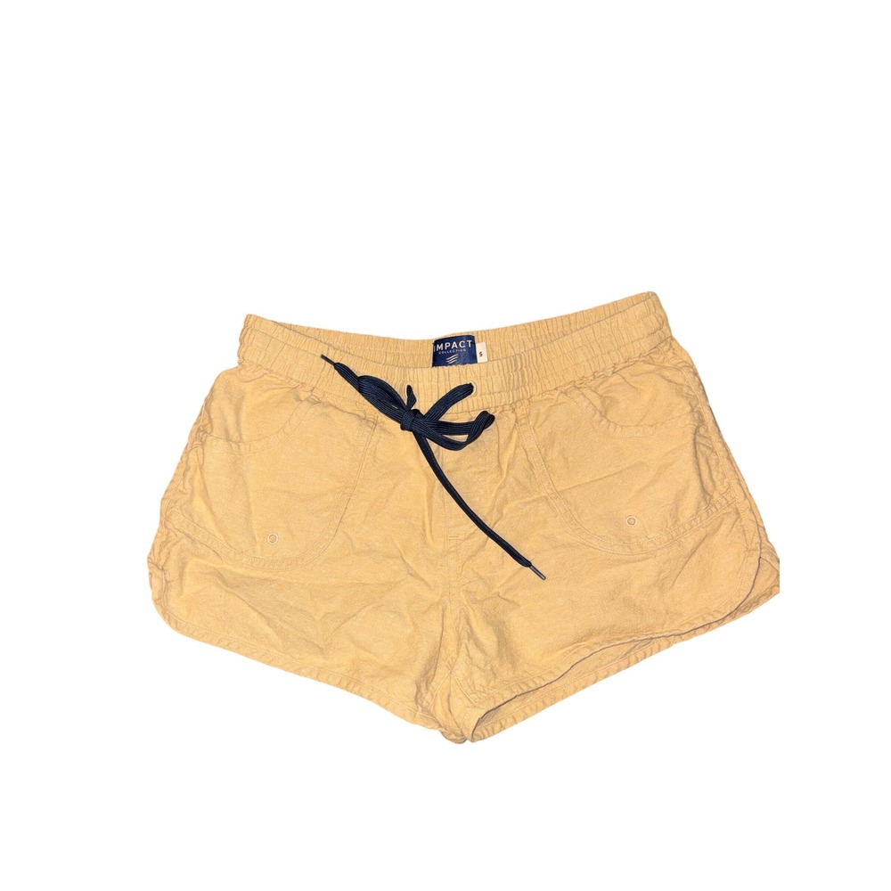 United By Blue Impact Collection Khaki Hemp Cotton Blend Shorts Small